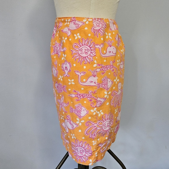 Lilly Pulitzer White Label Skirt Size 10 - Picture 3 of 14